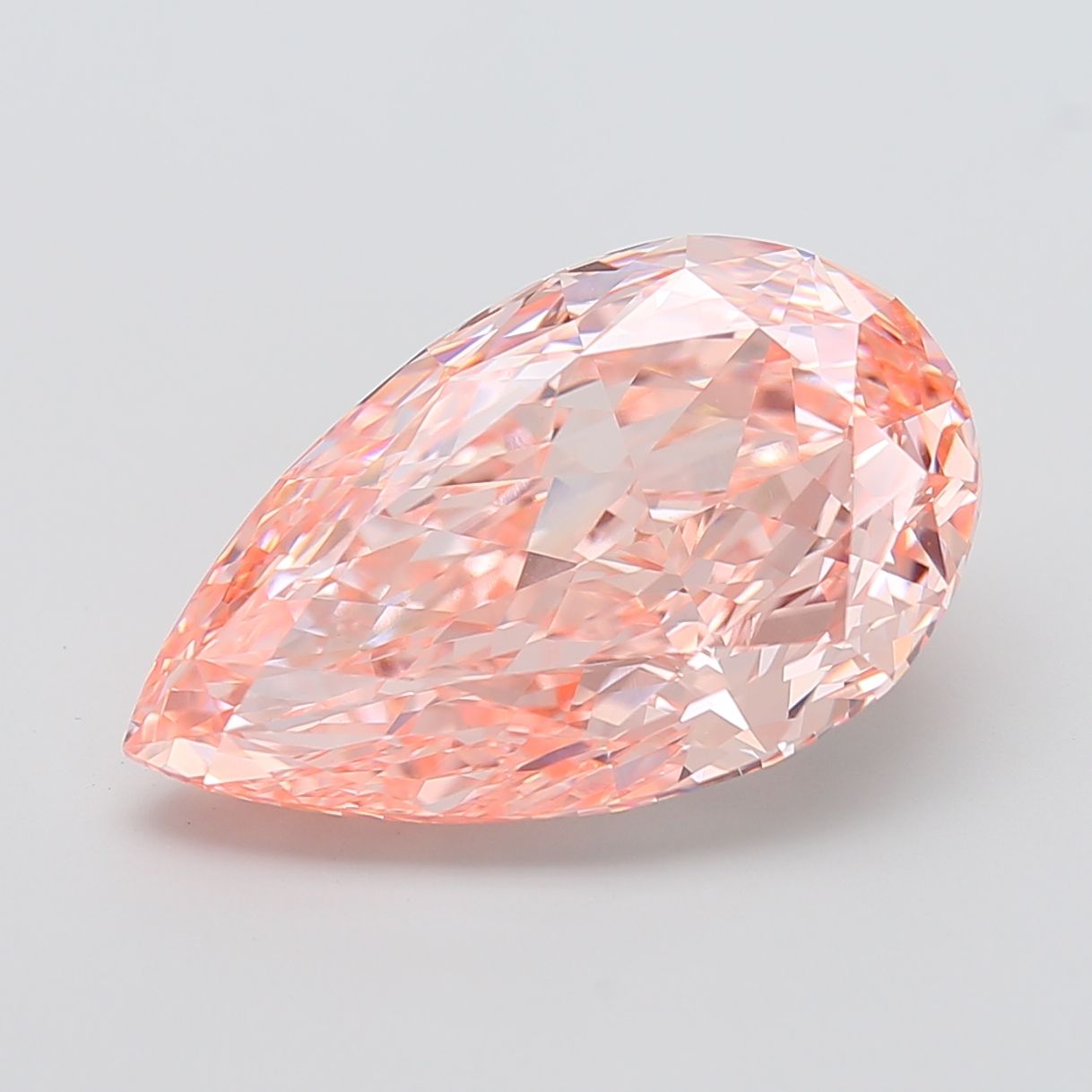 15.08 ct. pear Lab Grown Diamond front image