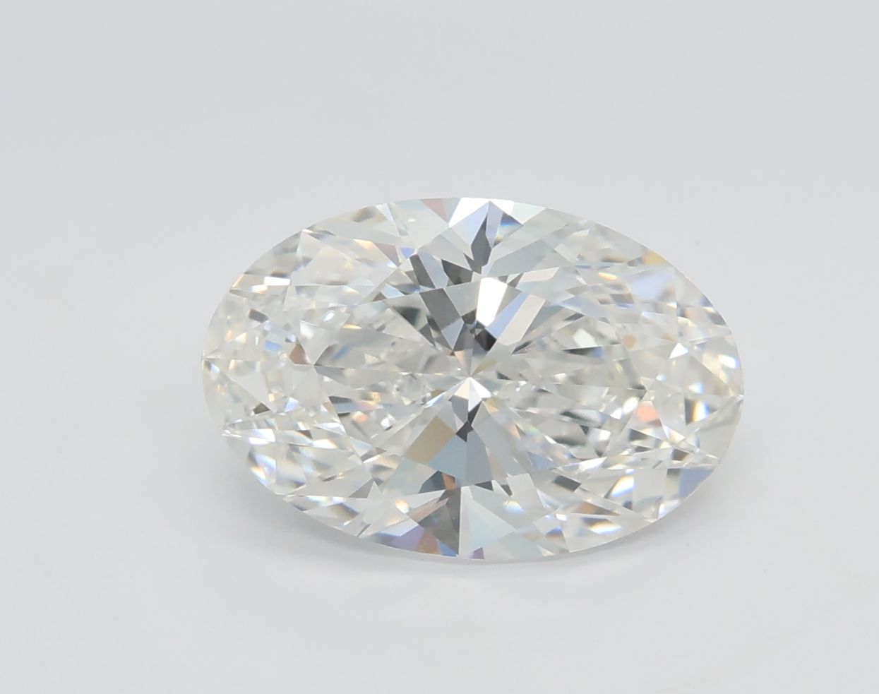 2.01 ct. oval Lab Grown Diamond front image