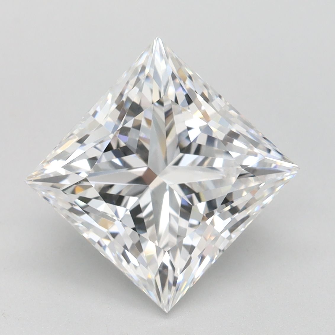 3.05 ct. princess Lab Grown Diamond front image