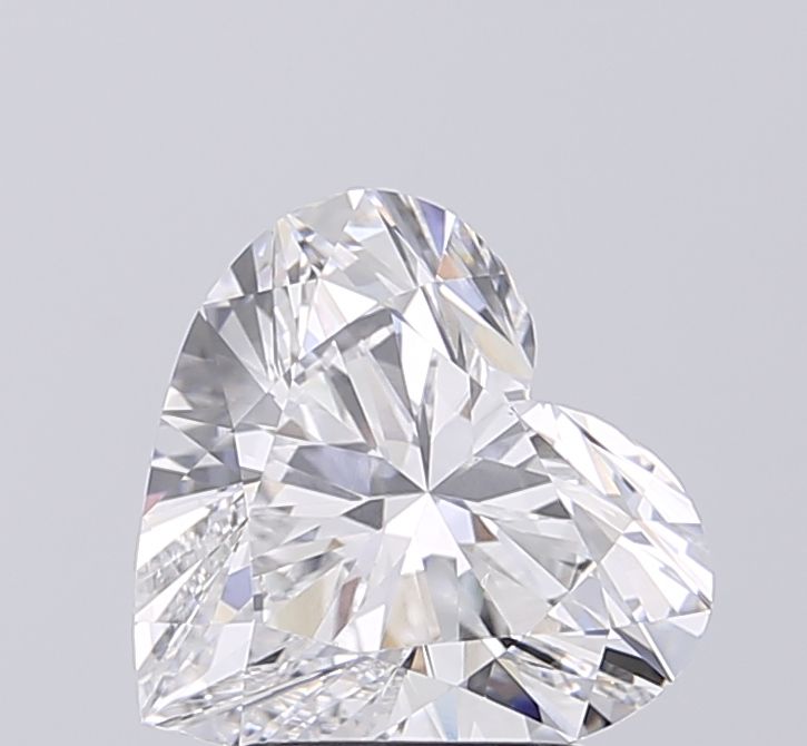 2.54 ct. heart Lab Grown Diamond front image