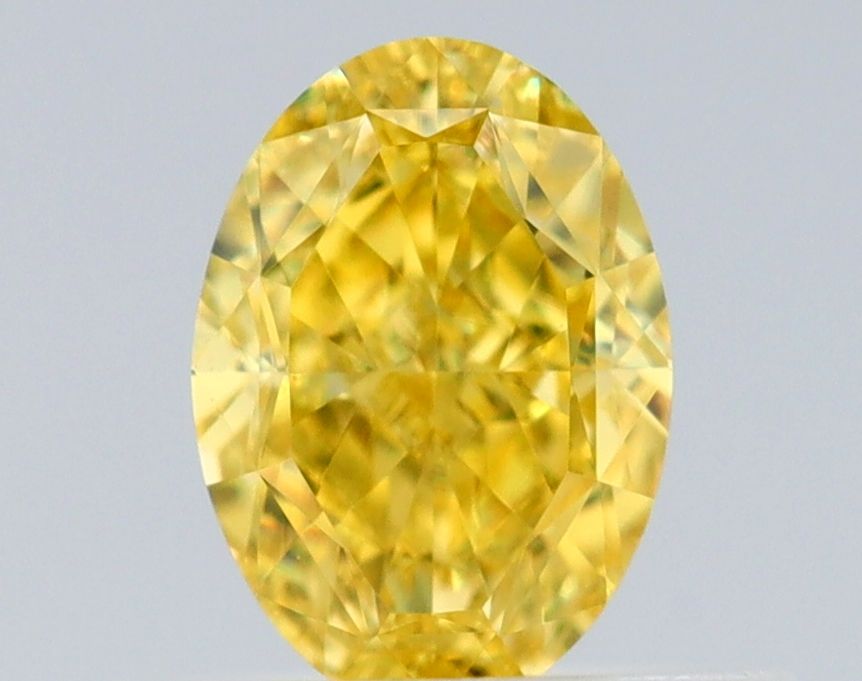 Diament 0.54 ct Fancy Vivid Yellow/VVS1