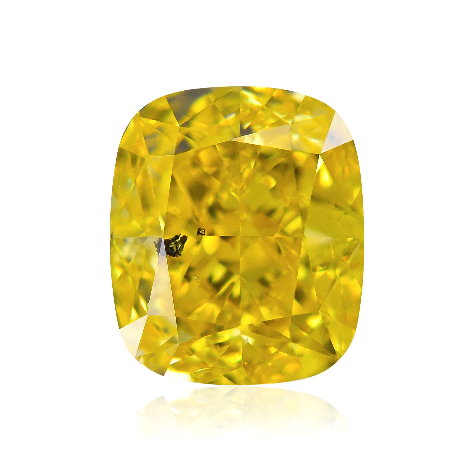 Diament 1.01 ct Fancy Vivid Yellow/I1