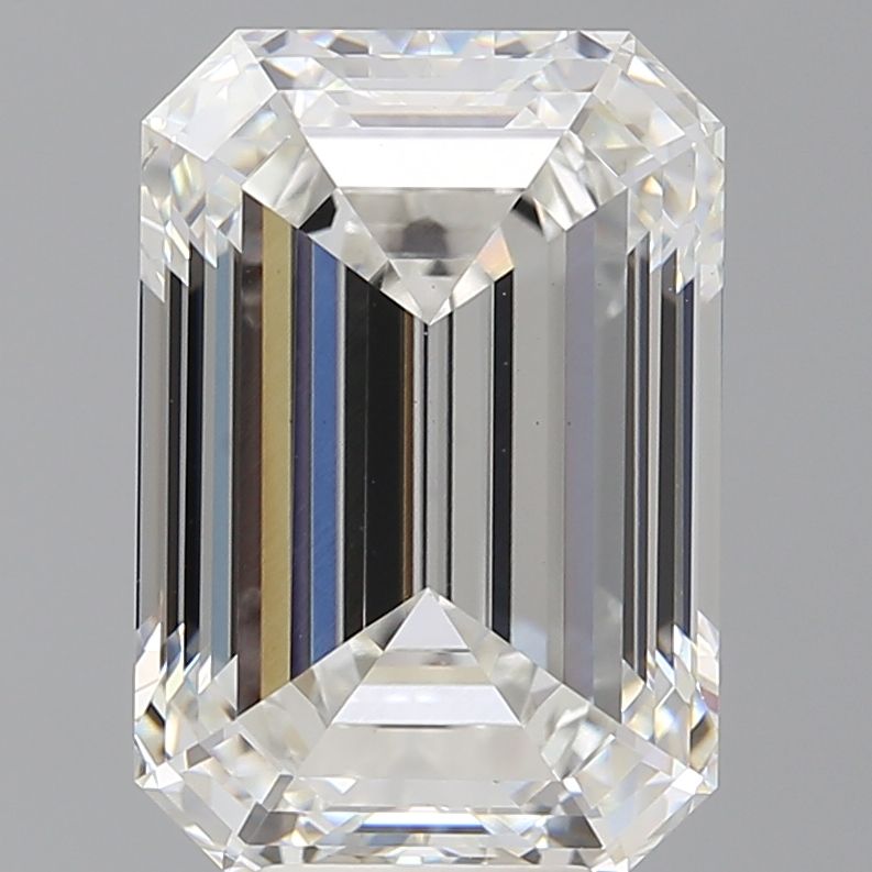 7.57 ct. emerald Lab Grown Diamond front image