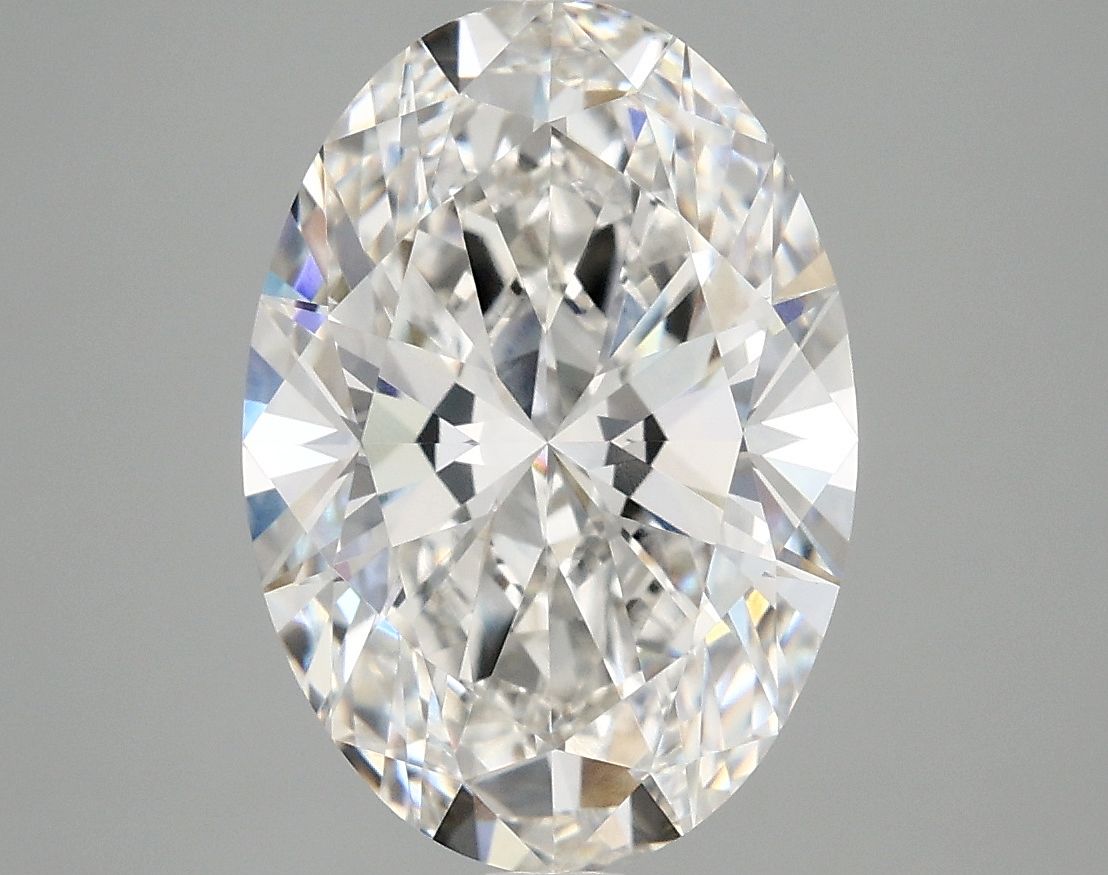 3.91 ct. oval Lab Grown Diamond front image