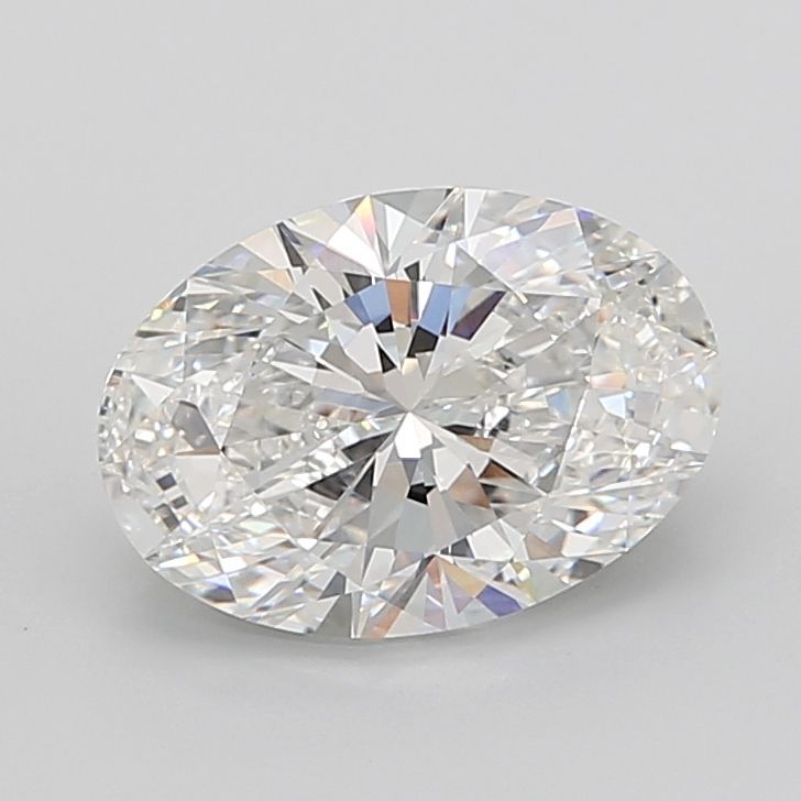 7.01 ct. oval Lab Grown Diamond front image