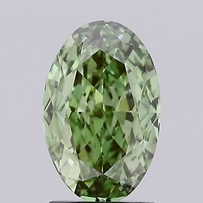2.01 ct. oval Lab Grown Diamond front image