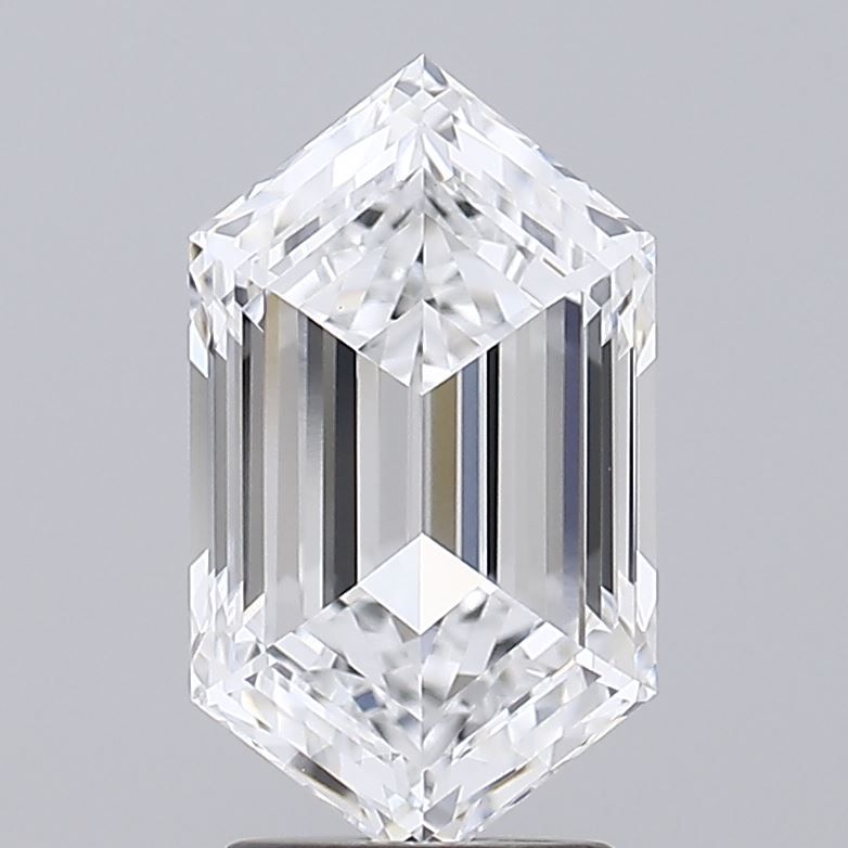 3.04 ct lab-grown Hexagonal Diamond