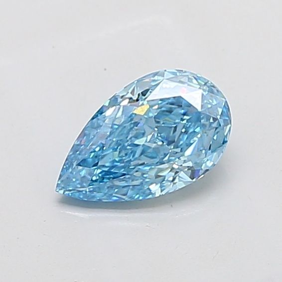 1.03 CT Fancy Vivid Blue PEAR