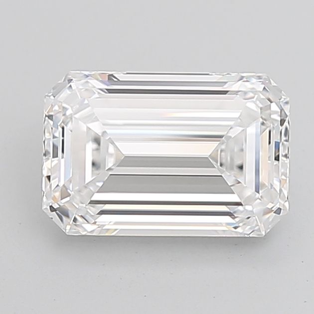 5.23 ct. emerald Lab Grown Diamond front image
