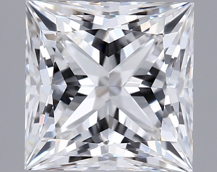1.56 ct. princess Lab Grown Diamond front image