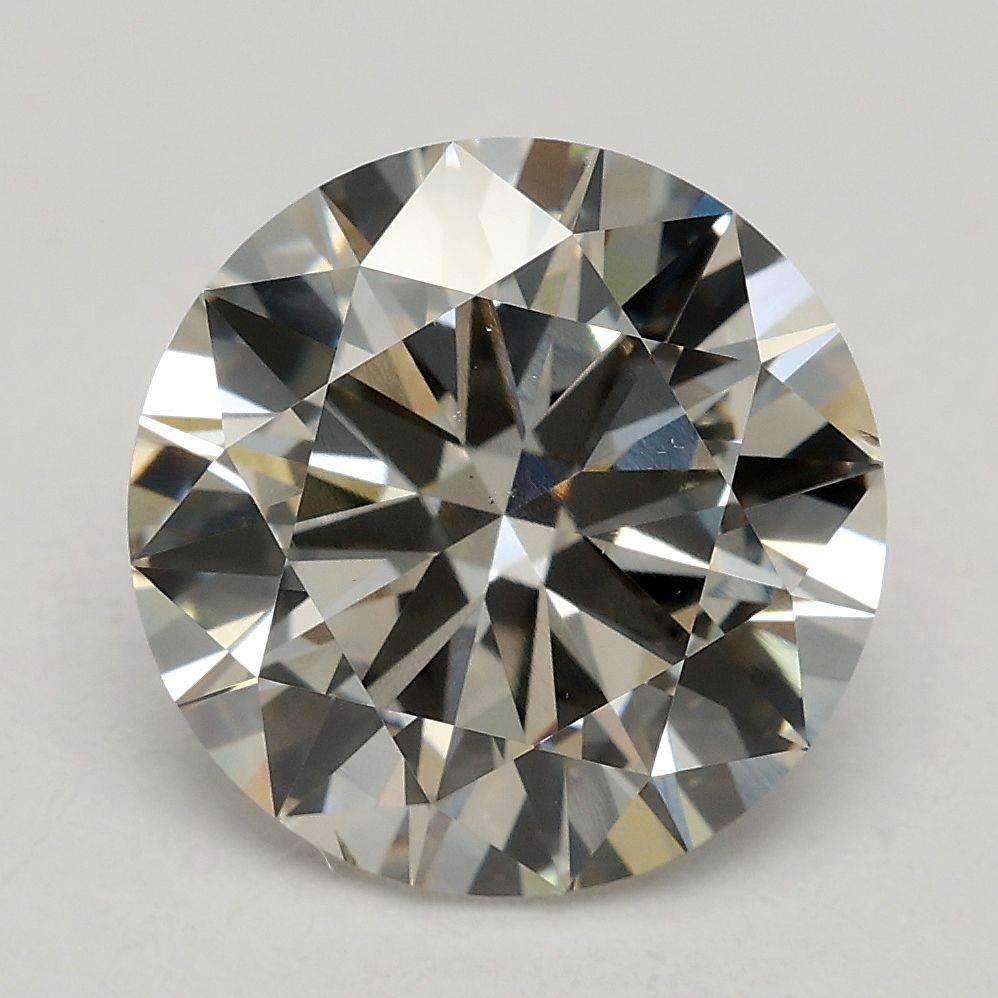 2.70 ct. round Lab Grown Diamond front image