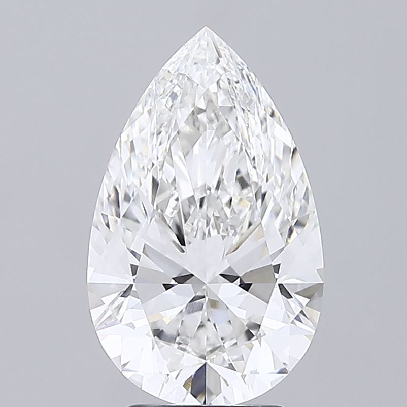 3.76 ct. pear Lab Grown Diamond front image
