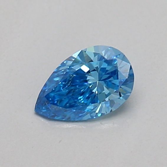0.16 CT Fancy Vivid Blue PEAR
