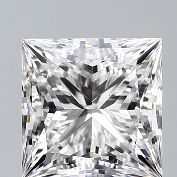 1.58 ct. princess Lab Grown Diamond front image
