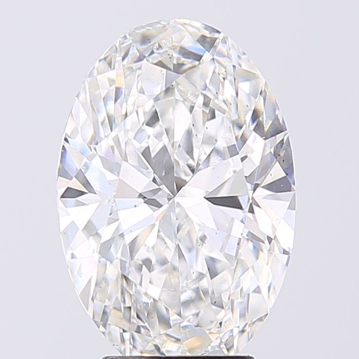 4.05 ct. oval Lab Grown Diamond front image
