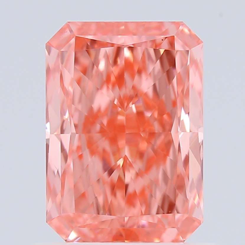 1.0 CT Fancy Vivid Pink RADIANT