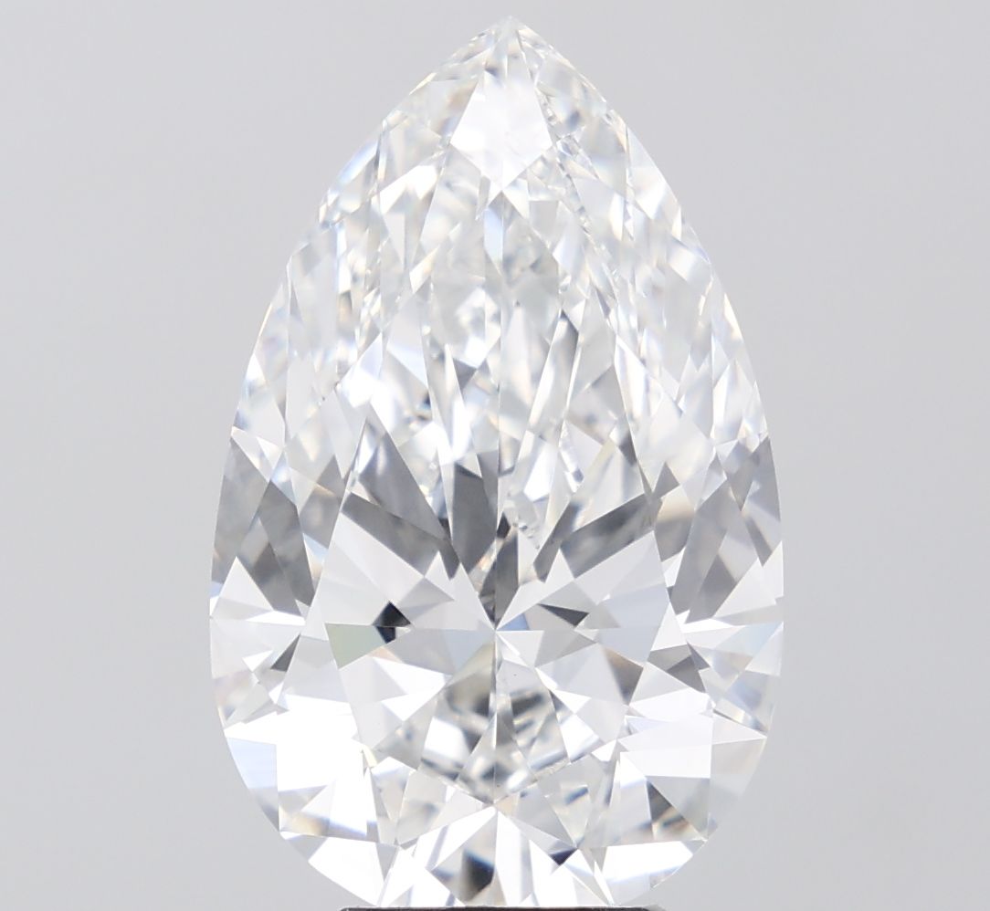 9.08 ct. pear Lab Grown Diamond front image