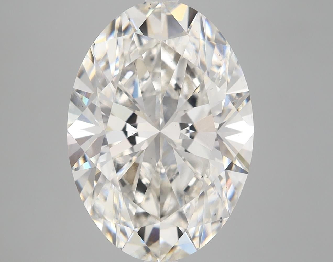 5.21 ct. oval Lab Grown Diamond front image