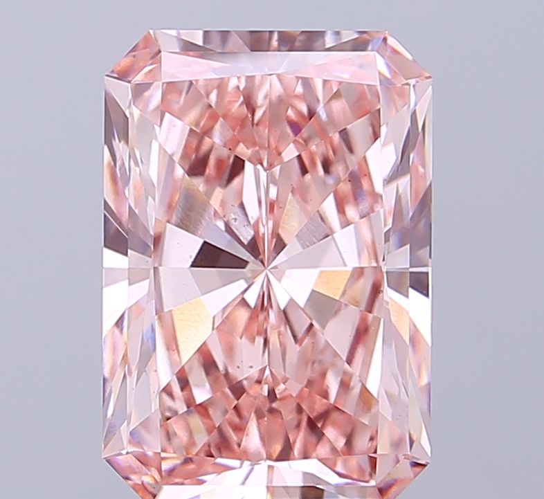 4.56 ct. radiant Lab Grown Diamond front image