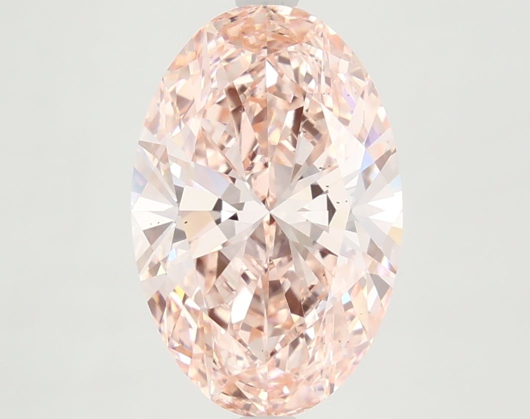 3.99 ct. oval Lab Grown Diamond front image