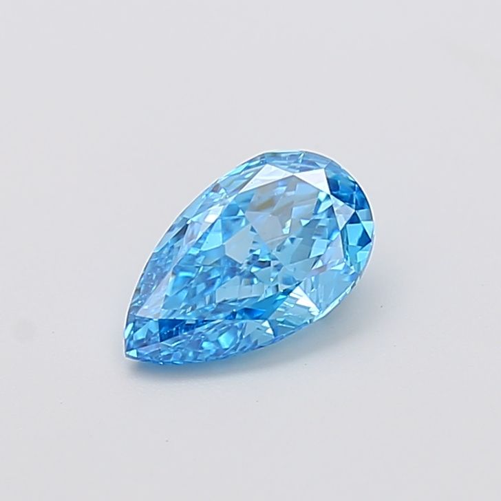 1.21 CT Fancy Vivid Blue PEAR