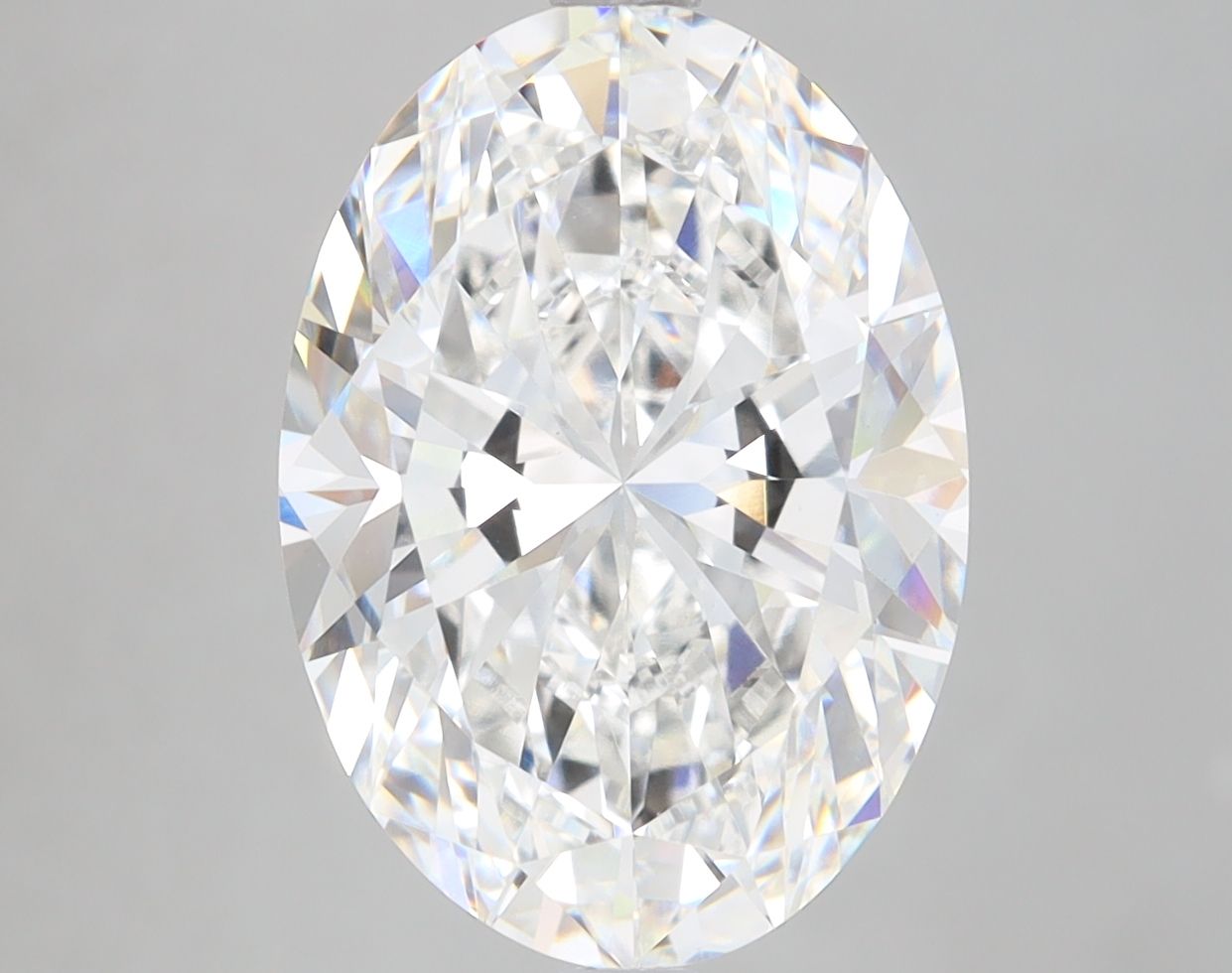 5.04 ct. oval Lab Grown Diamond front image
