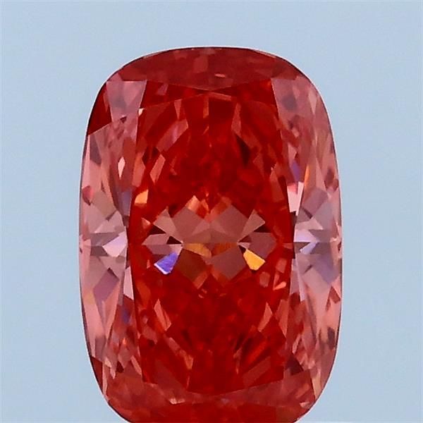 1.08 CT Fancy Vivid Pink CUSHION MODIFIED