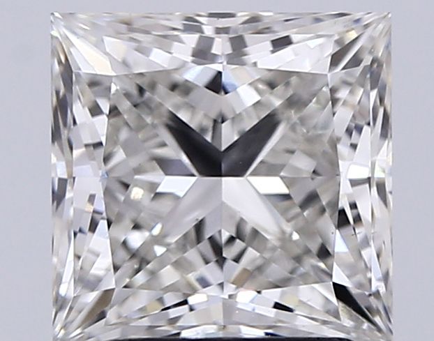 3.02 ct. princess Lab Grown Diamond front image