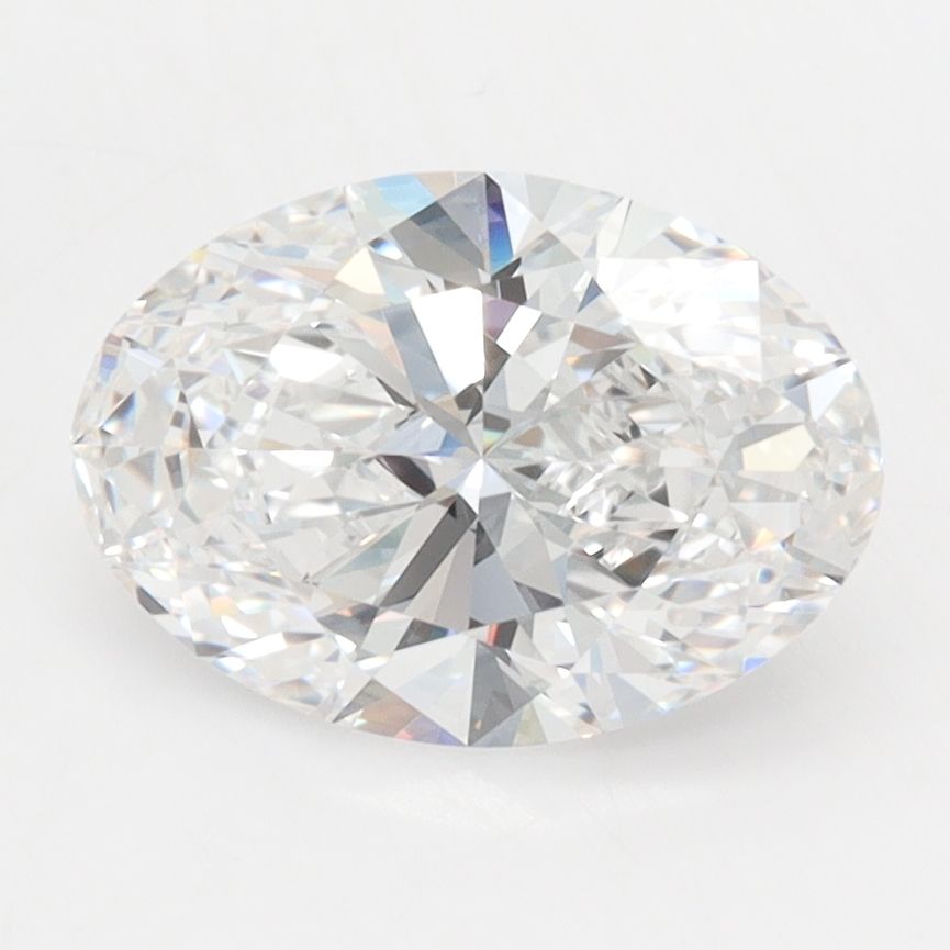 2.10 ct. oval Lab Grown Diamond front image