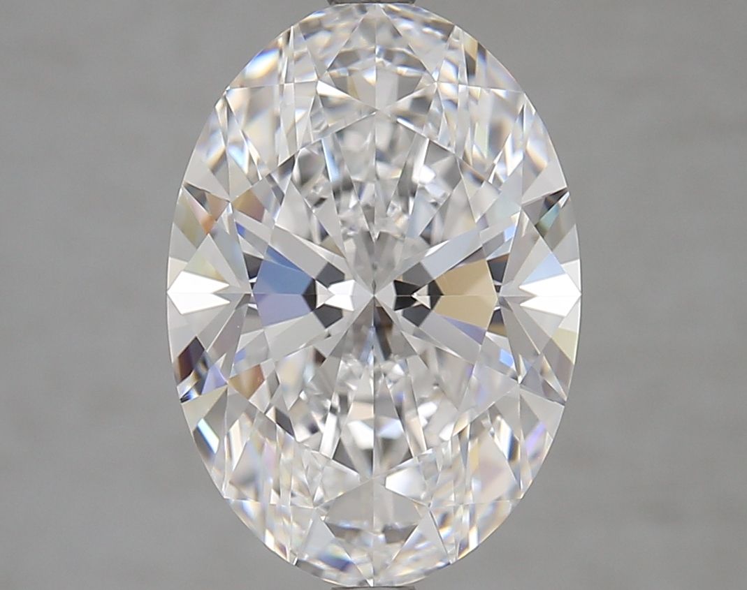 5.07 ct. oval Lab Grown Diamond front image