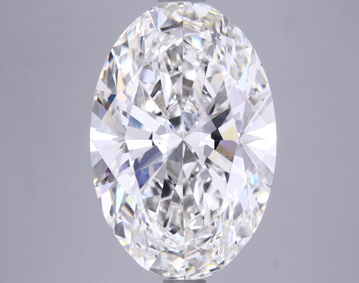 4.93 ct. oval Lab Grown Diamond front image
