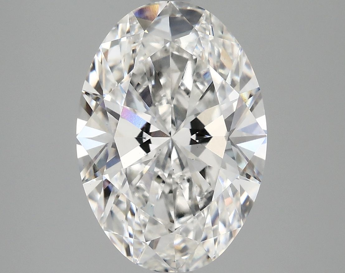 4.10 ct. oval Lab Grown Diamond front image