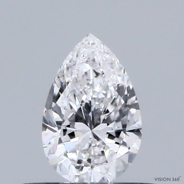 0.33 ct lab-grown Pear Diamond