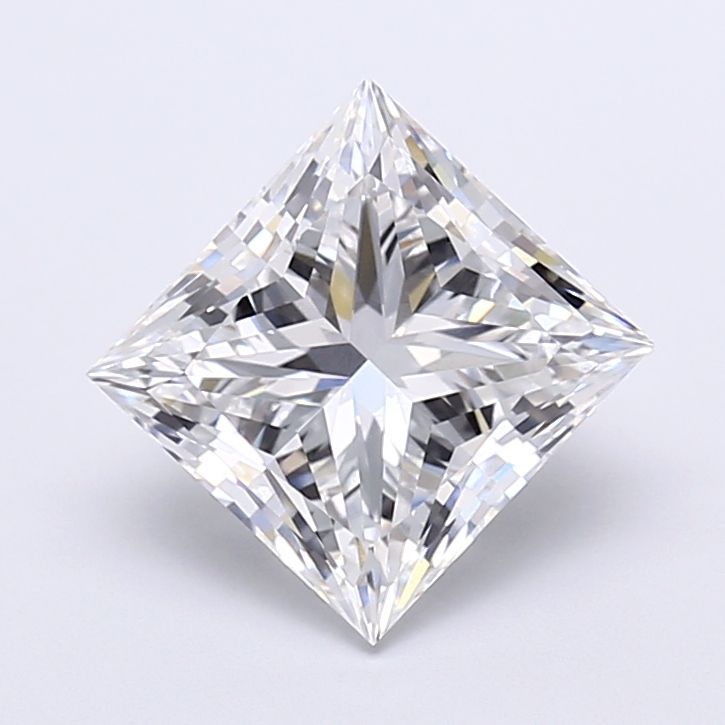 3.52 ct. princess Lab Grown Diamond front image