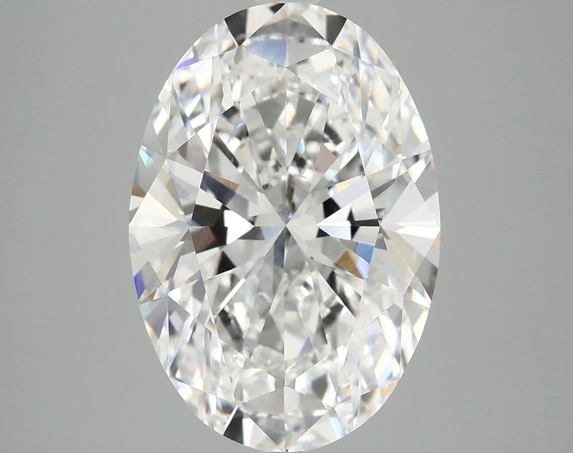 5.04 ct. oval Lab Grown Diamond front image