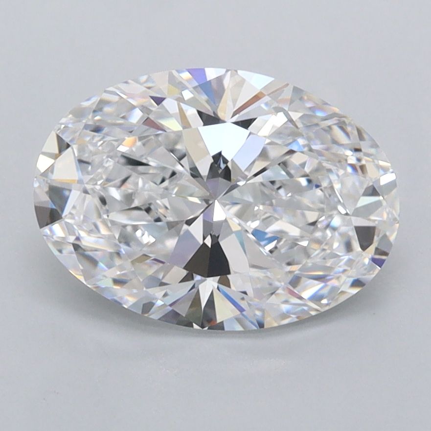 2.08 ct. oval Lab Grown Diamond front image