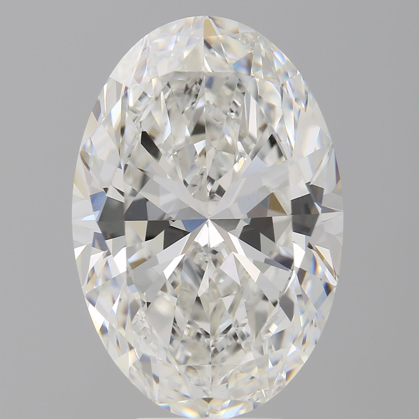 8.05 ct. oval Lab Grown Diamond front image