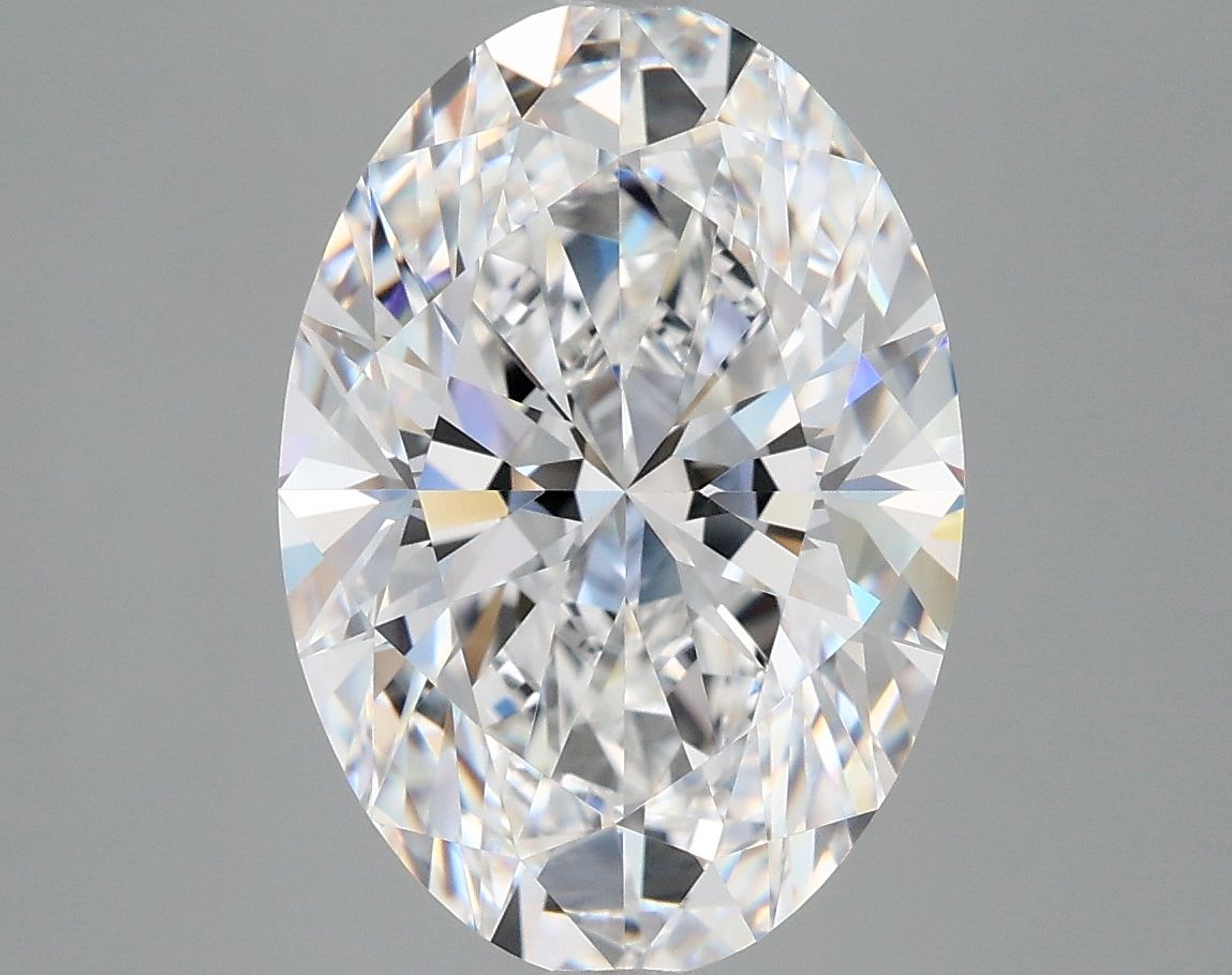 6.08 ct. oval Lab Grown Diamond front image
