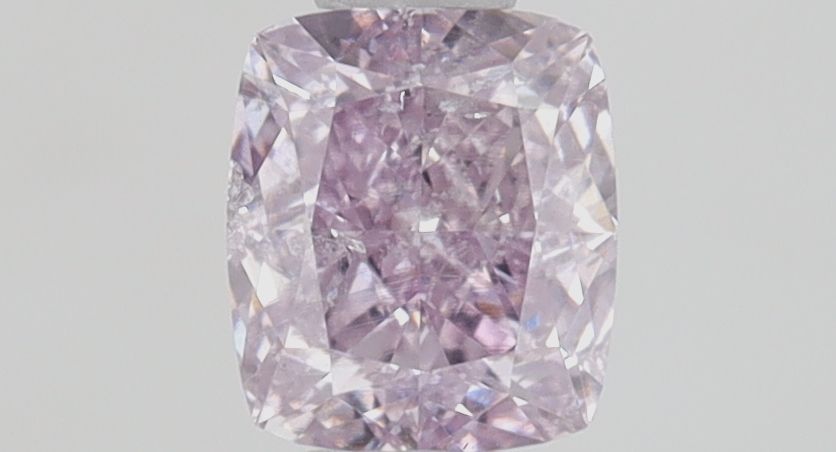 Diament 0.5 ct Fancy Pink Purple/SI2