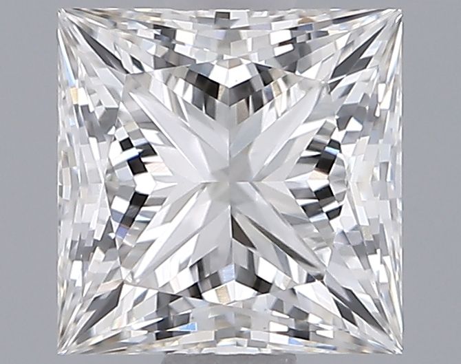 1.24 ct. princess Lab Grown Diamond front image