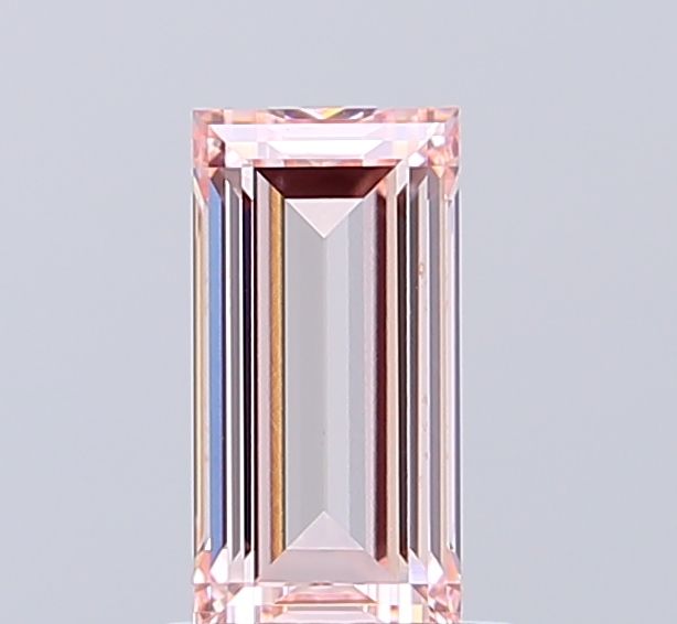 1.08 CT Fancy Intense Pink BAGUETTE