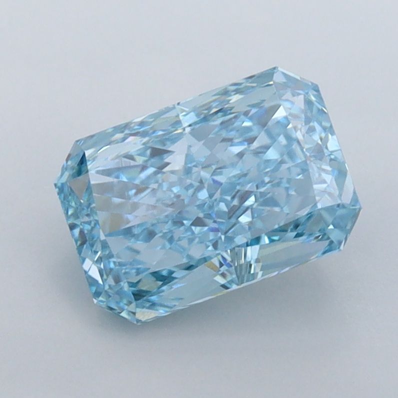 1.55 CT Fancy Vivid Blue RADIANT