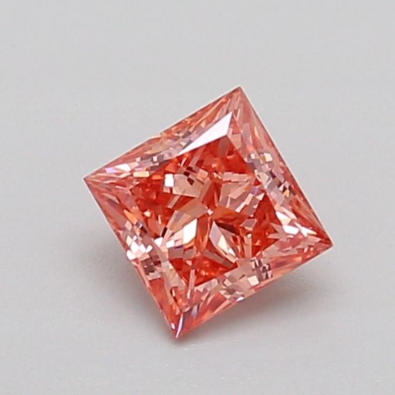 0.49 CT Fancy Vivid Brownish Pink PRINCESS