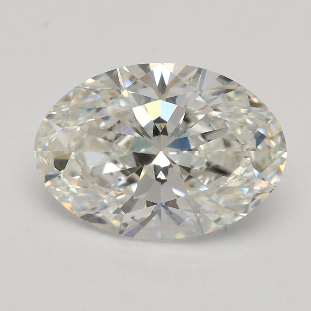 2.02 ct. oval Lab Grown Diamond front image