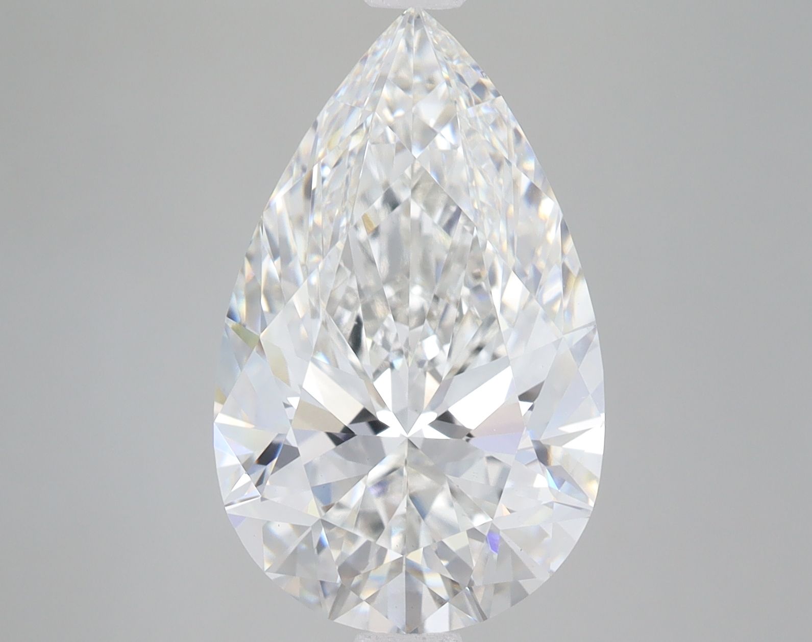 7.01 ct. pear Lab Grown Diamond front image