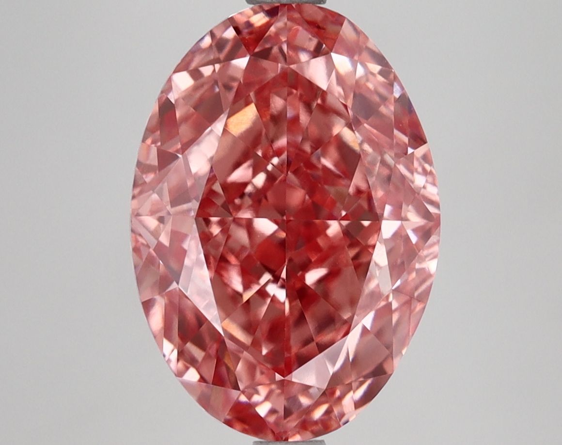 4.88 ct. oval Lab Grown Diamond front image