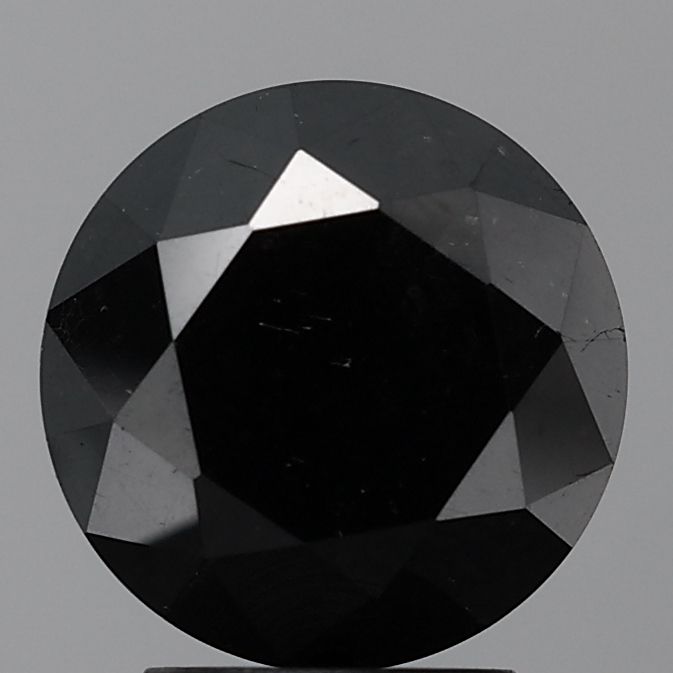 Diament 3.65 ct Fancy Black/VVS1