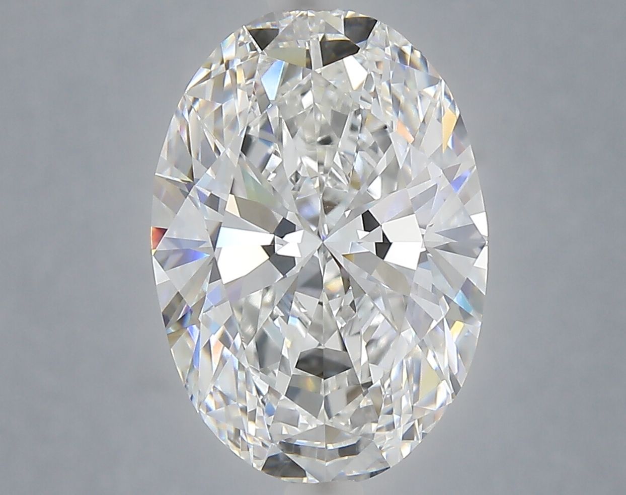 5.06 ct. oval Lab Grown Diamond front image