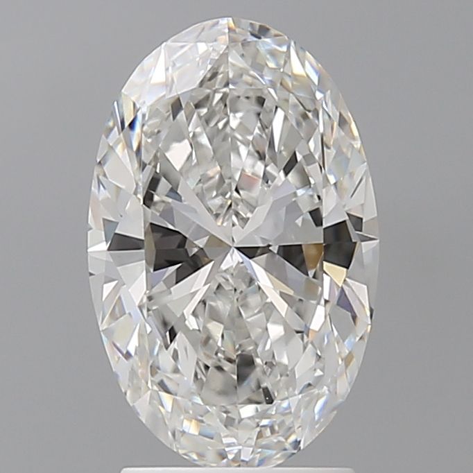 2.57 ct. oval Lab Grown Diamond front image