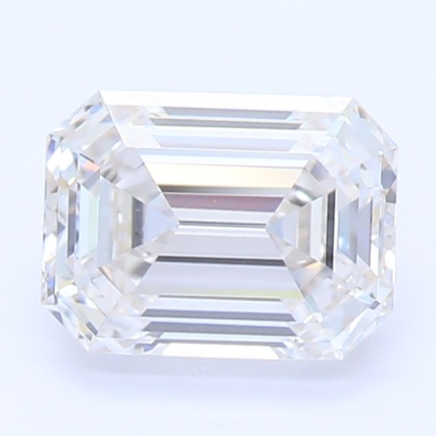 0.74 ct. emerald Lab Grown Diamond front image